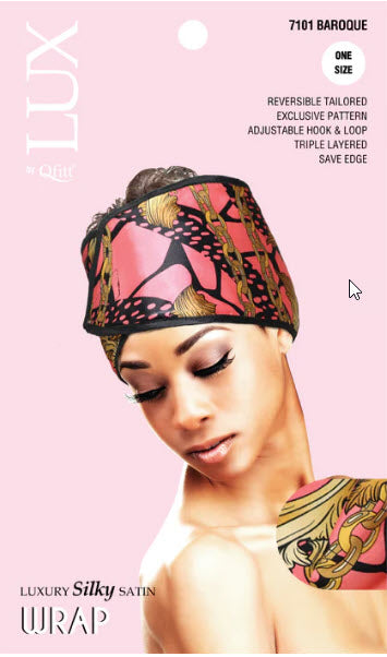 Satin Mesh Hair Wrap by LUX – Ensley Beauty Supply