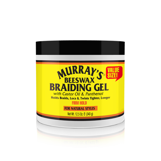 Murray's Beeswax Braiding Gel, Firm Hold 12oz – Ensley Beauty Supply
