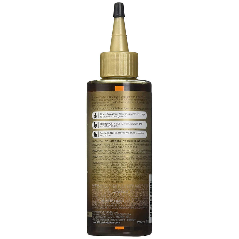 African Pride Black Castor Miracle Hair & Scalp Sealing Oil - 177ml
