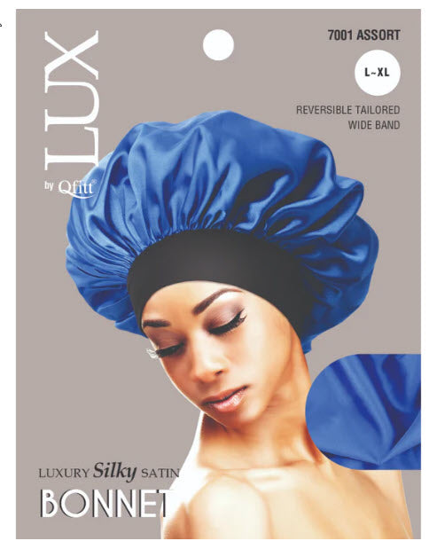 Lux Hair Bonnet - Quality Satin - Lux Beauty Essentials