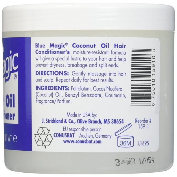Blue Magic Olive Oil Hair Conditioner 12 oz