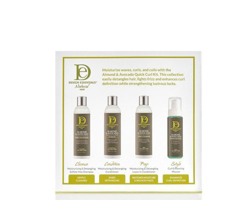  Design Essentials Natural Almond & Avocado Moisturizing &  Detangling Sulfate-Free Shampoo, 12 Ounce : Beauty & Personal Care