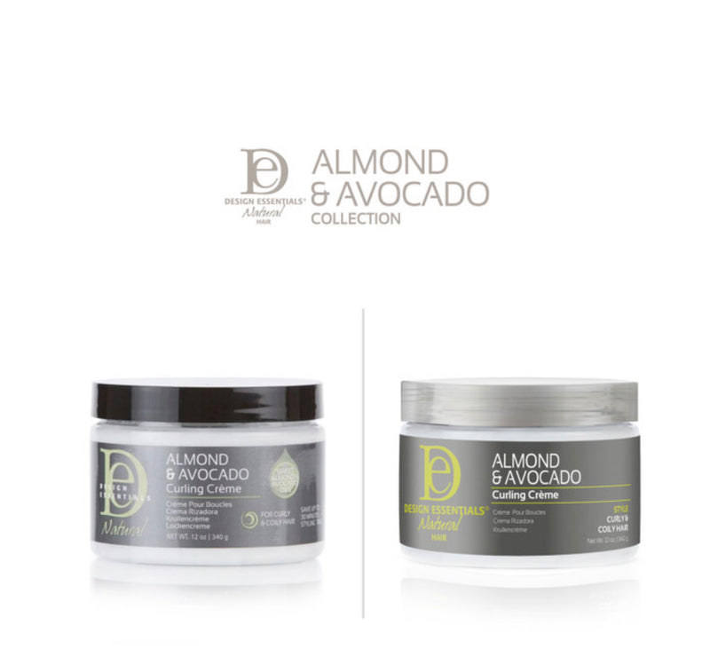 Natural Almond & Avocado Curling Crème - Design Essentials