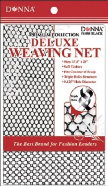 Donna Deluxe Weaving Net, Black – Ensley Beauty Supply