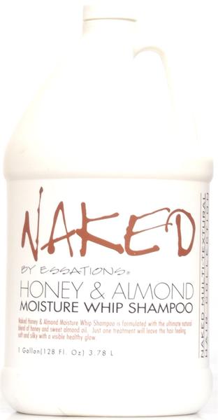 Naked By Essations Honey & Almond Moisture Whip Shampoo 8 Oz by Naked by  Essations : : Health & Personal Care