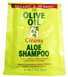 Organic Root Stimulator Olive Oil Creamy Aloe Shampoo