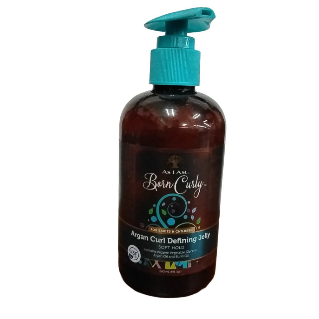 As I Am Born Curly Argan Curl Defining Jelly 8oz