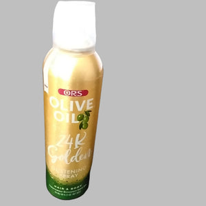 ORS Oĺive Oil 24k Golden Glistening Spray Hair & Body 5oz