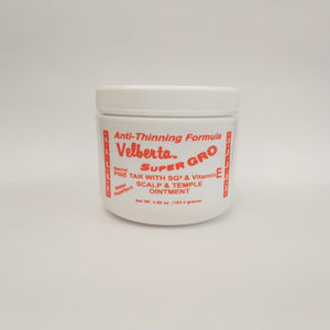 Velberta Anti-Thinning Formula Super Gro Pine Tar w/SG⁶ & Vitamin E Scalp & Temple Ointment
