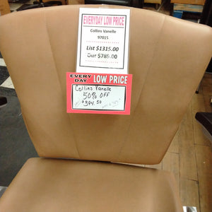Collins Vanelle Styling Chair CAMEL *STORE PICK UP ONLY BHAM AL* CALL TO SCHEDULE