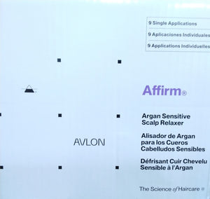 Avlon Affirm Argan Sensitive Scalp Relaxer Kit (Lic. Required)