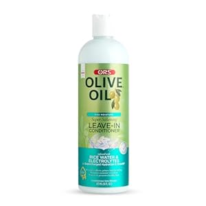 ORS Olive Oil Max Moisture Leave-In Conditioner + Rice Water & Electrolytes