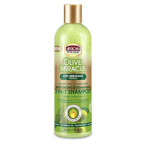 African Pride 2 in 1 Shampoo 12oz