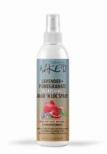 Naked Essations Lavender + Pomegranate Refreshing Braid `N Loc Spray 8oz