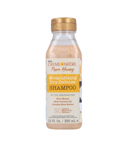 Creme Of Nature Pure Honey Shampoo Moisturizing Dry Defense