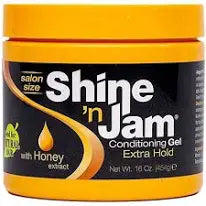 Ampro Shine 'n Jam Conditioning Gel with Honey Extract Extra Hold