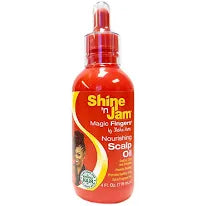 Ampro Shine 'n Jam Magic Fingers Nourishing Scalp Oil 4oz