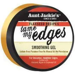 Aunt Jackie's Tame my edges smoothing gel Flaxseed Recipe 2.5oz