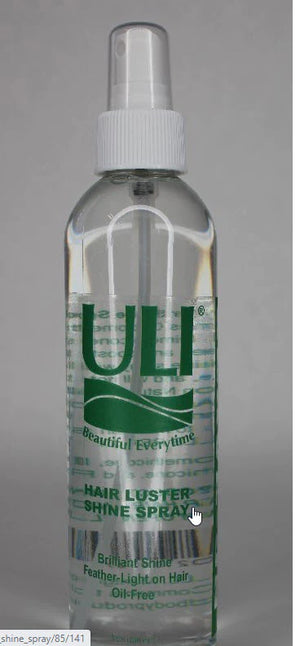 ULI Hair Luster Shine Spray 4oz