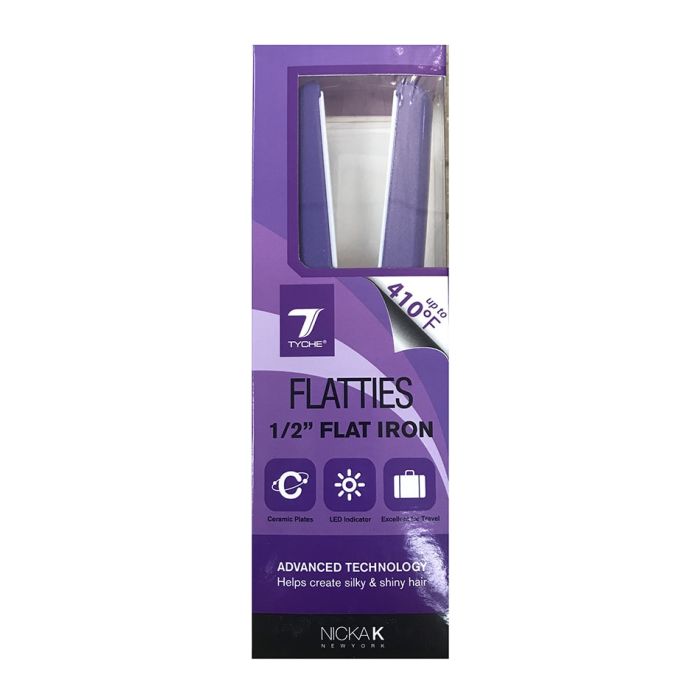 Tychee Flatties Ceramic Mini 1/2" Flat Iron