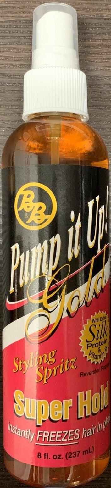 BB Pump it Up! Styling Spritz Gold 8oz