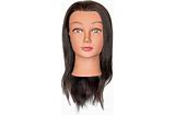 Diane by Fromm Malika DMM003 Dark Complexion Black Hair Mannequin Head