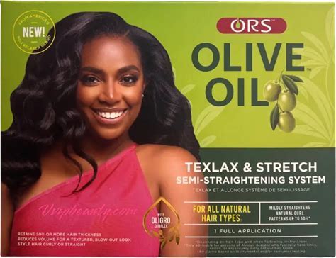 ORS Olive Oil Texlax & Stretch Semi-Straightening System