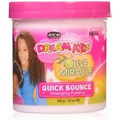 African Pride Dream Kids Olive Miracle Quick Bounce Detangling Pudding 15oz