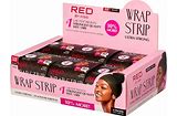 Red by Kiss Wrap Strip 6 Pack Ultra Strong 2x Longer Stretch 3.5"