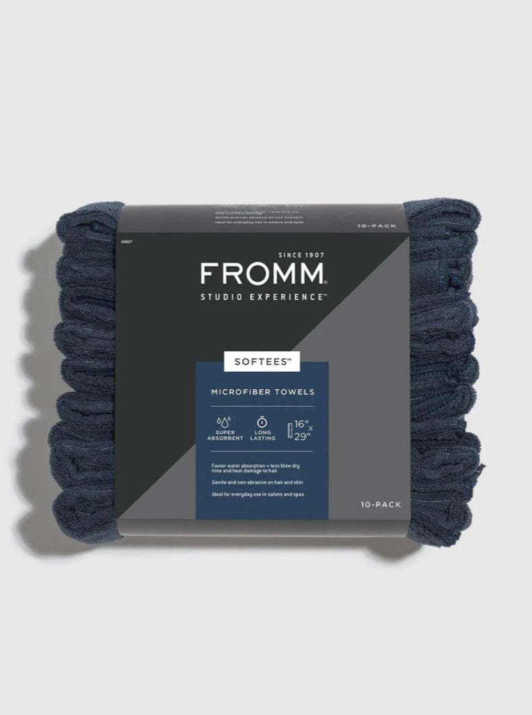 Fromm Softees Towels 10 Pack Navy