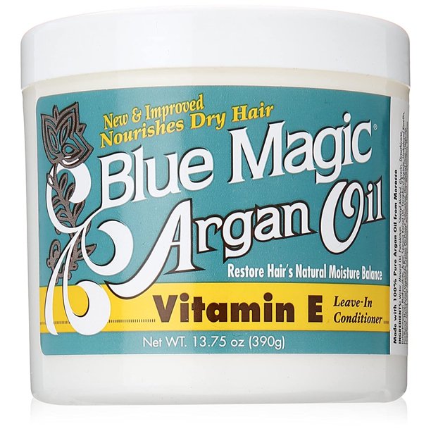 Blue Magic Argan Oil Vitamin E, 13.75 Oz.