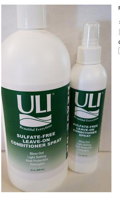 Uli Blow Out Conditioning Spray