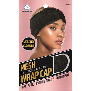 Deluxe Luxury Mesh Wrap Cap