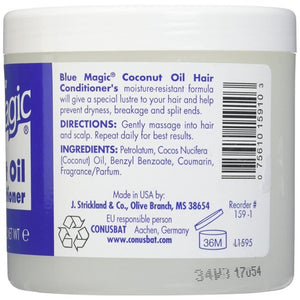 Blue Magic Coconut Oil, 12 Oz.
