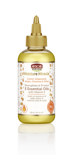 African Pride Moisture Miracle 5 Essential Oils  4oz