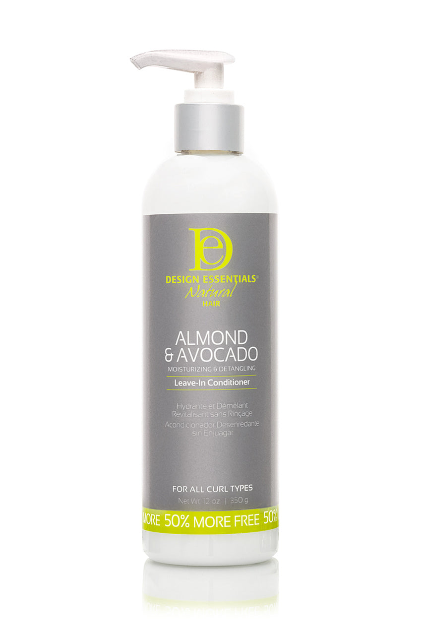 Design Essentials Natural Almond & Avocado Detangling Leave-In Conditioner