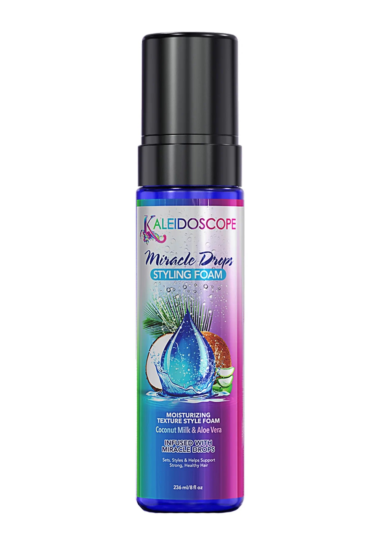 Kaleidoscope Miracle Drops Styling Foam 8oz – Ensley Beauty Supply
