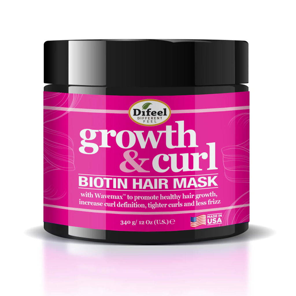 Growth & Curl Biotin Hair Mask 12oz