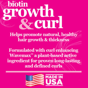 Growth & Curl Biotin Hair Mask 12oz