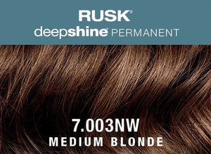 Rusk DeepShine Permanent Color Medium Blonde 7.003NW