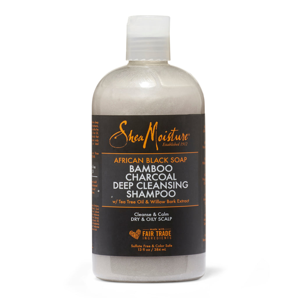 SheaMoisture Bamboo Charcoal Deep Cleansing Shampoo 13oz