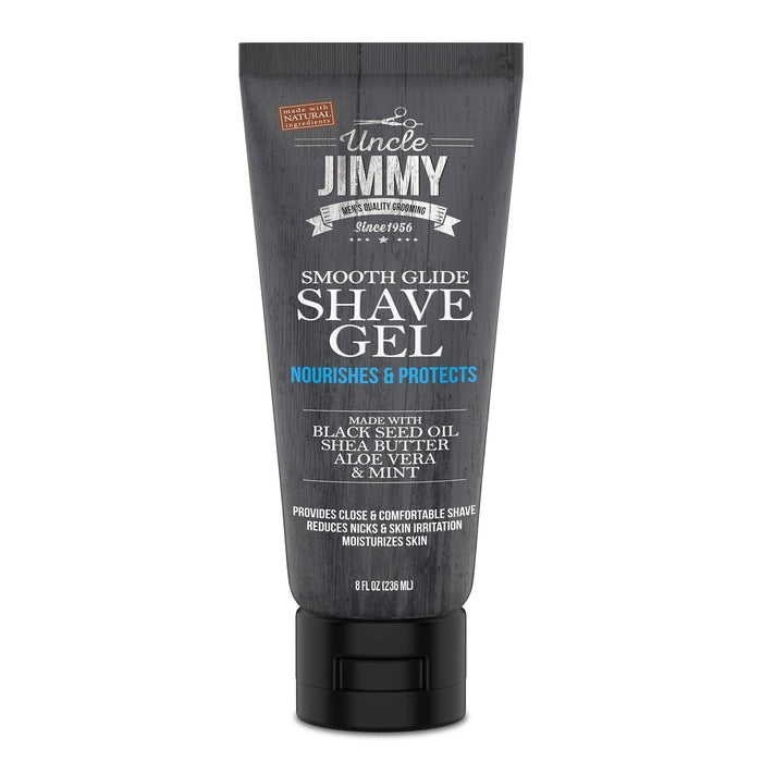 Uncle Jimmy Smooth Glide Shave Gel 8oz.