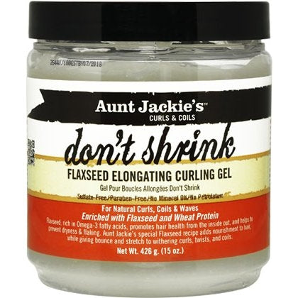 Aunt Jackie's Don't Shrink Flaxseed Curling Gel 15oz