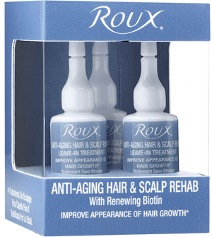 Roux Anti-Aging Hair & Scalp Rehab Leave-In Treatment 3 Pack