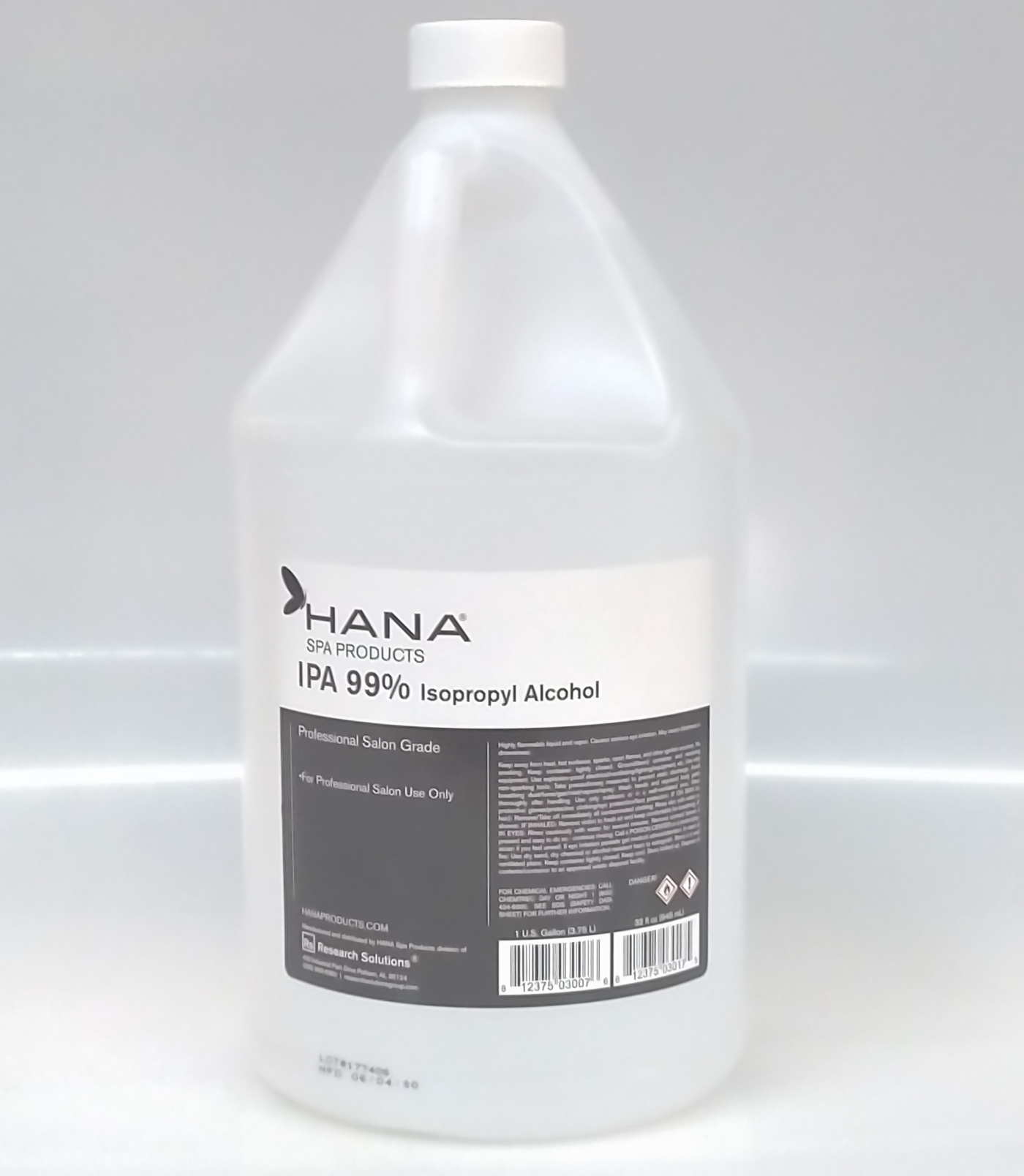IPA 99% Isopropyl Alcohol Gallon (Assorted Brands) – Ensley Beauty Supply