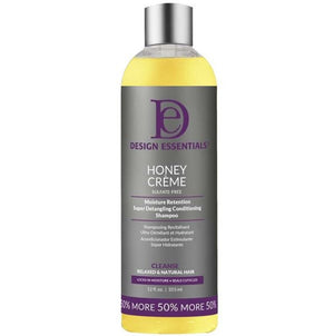 NEW LOOK!!!*** Design Essentials Honey Cream Moisture Retention Shampoo 32  Oz