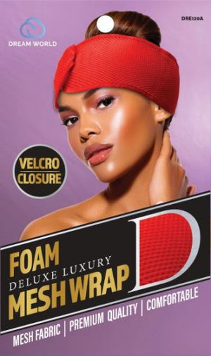 Adjustable Velcro Deluxe Foam Mesh Wrap - 304 BLK – shopbeautytown