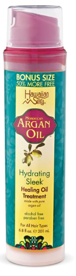 Hawaiian Silky Argan Oil Hydrating Sleek Healing Oil Treatment 6.8oz