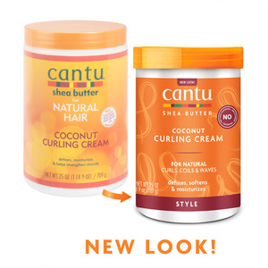 Cantu Shea Butter for Natural Hair Coconut Curling Cream 12oz