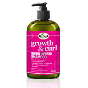 Difeel Growth & Curl Shampoo 12oz
